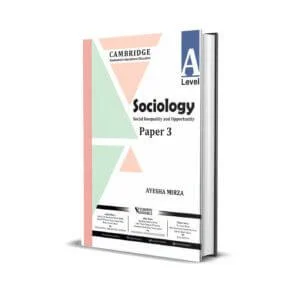 A Level Sociology 9699 Paper 3 Yearly | 2021-2025 | Ring Bind | Mark Scheme